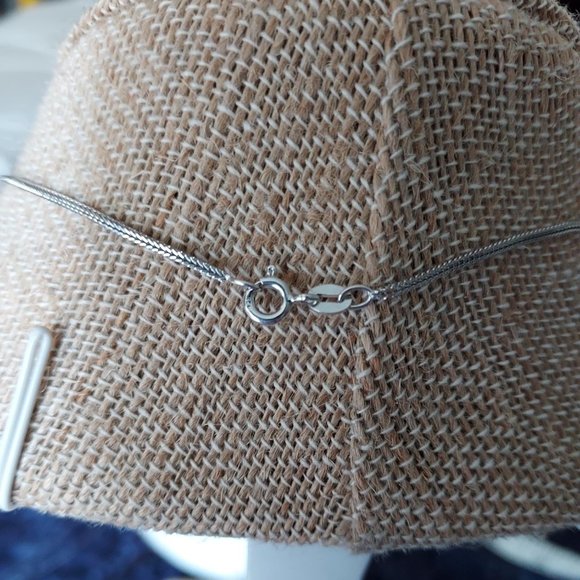 Teddy Goodluck turquoise pendent with new Italian .925 silver chain - Picture 6 of 6